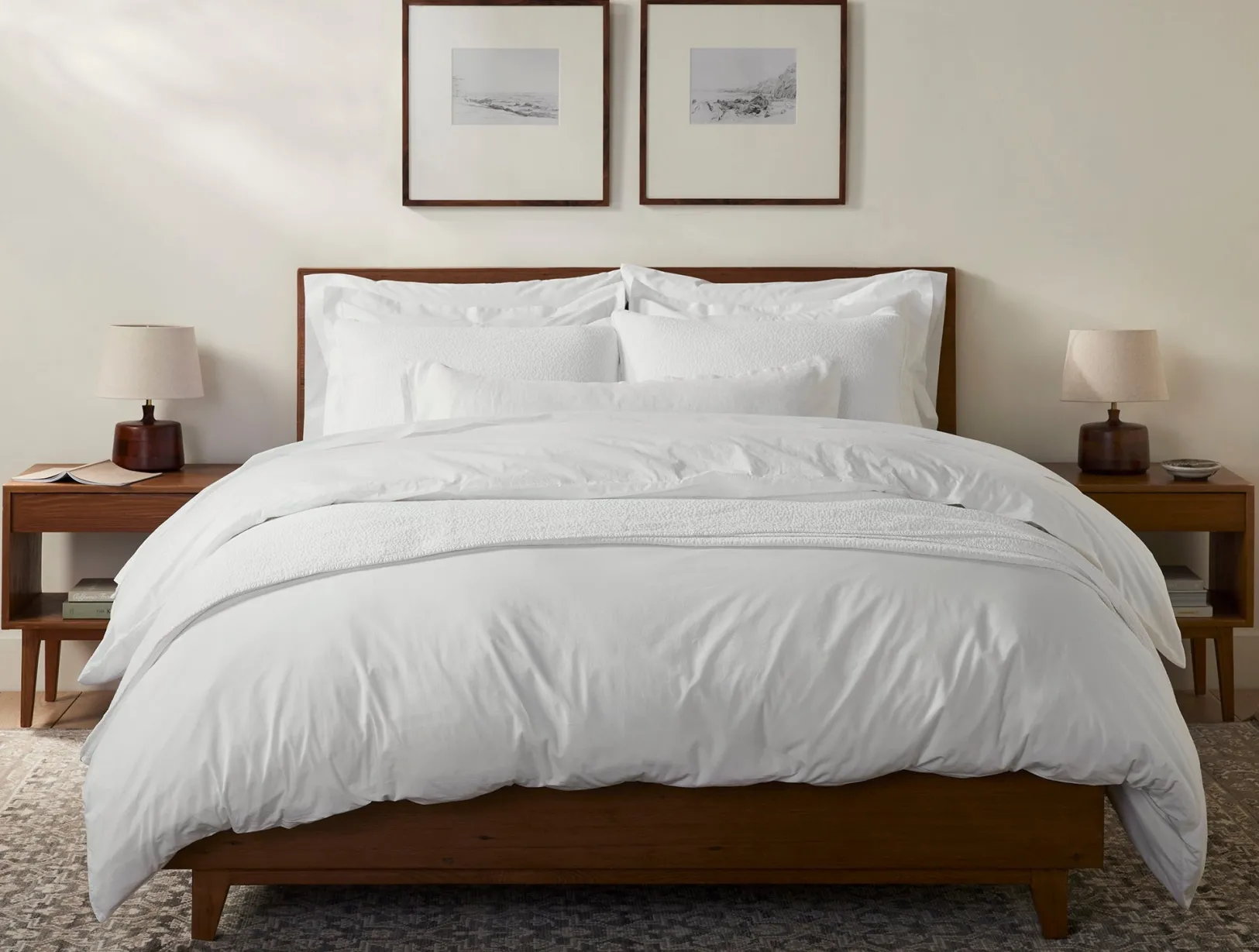 Fashion Coyuchi Heritage Organic Percale Sham Alpine White