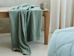 Discount Coyuchi Hermosa Organic Knit Throw