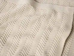 Discount Coyuchi Hermosa Organic Knit Throw