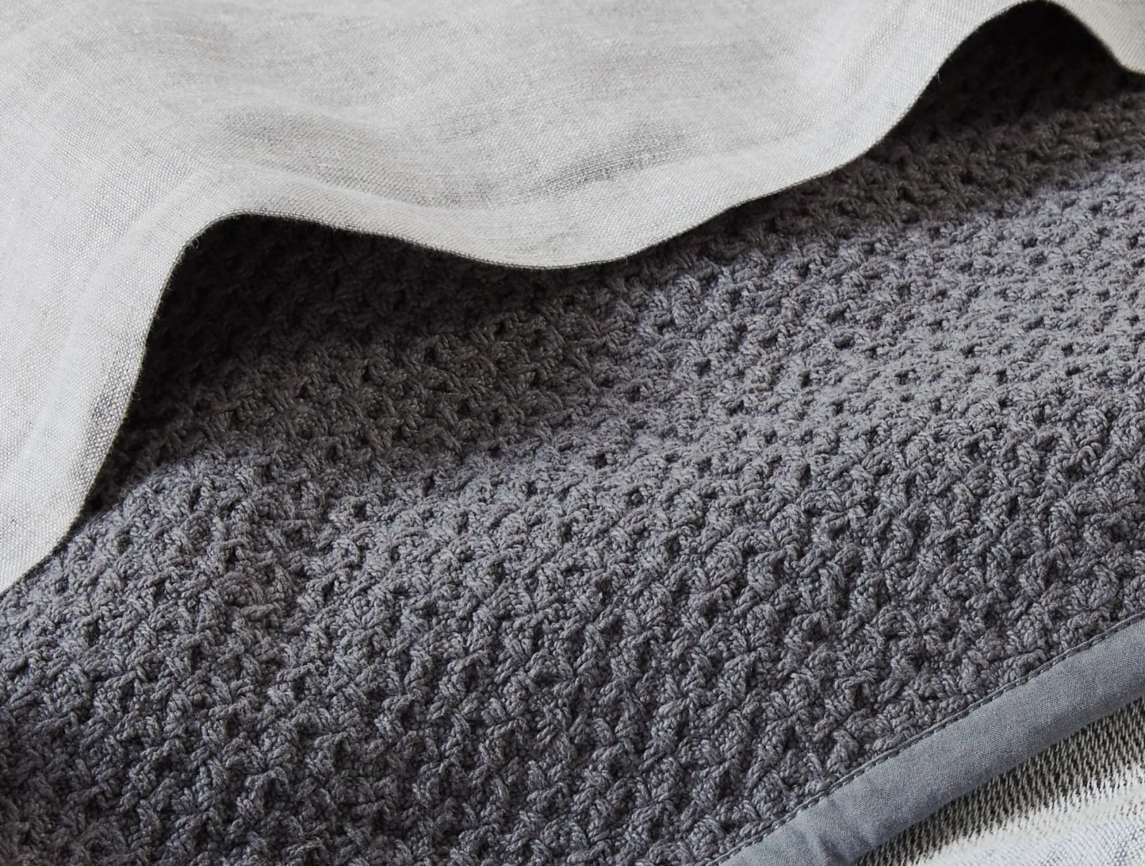 Best Coyuchi Honeycomb Organic Blanket Shadow