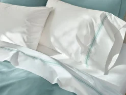 Fashion Coyuchi Landscape Embroidered Organic Percale Sheet Set