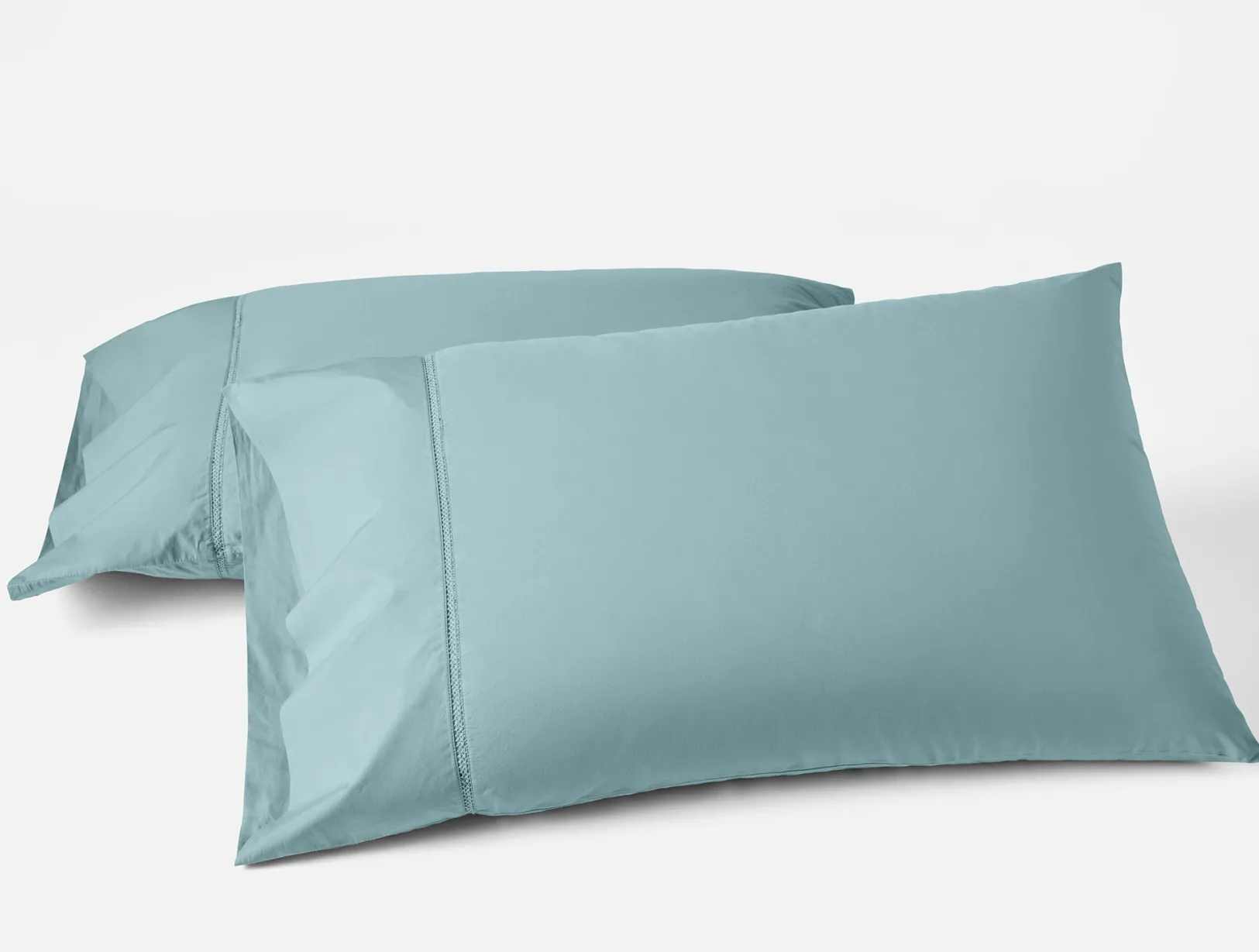 Online Coyuchi Lattice Organic Percale Pillowcases