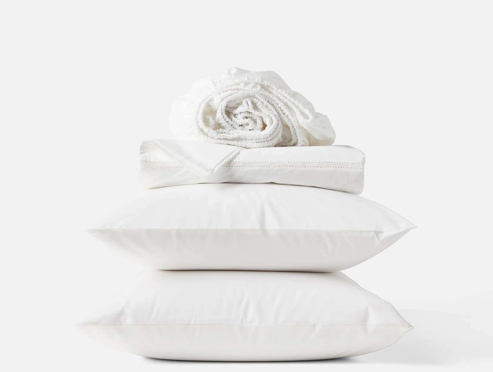 Online Coyuchi Lattice Organic Percale Sheet Set