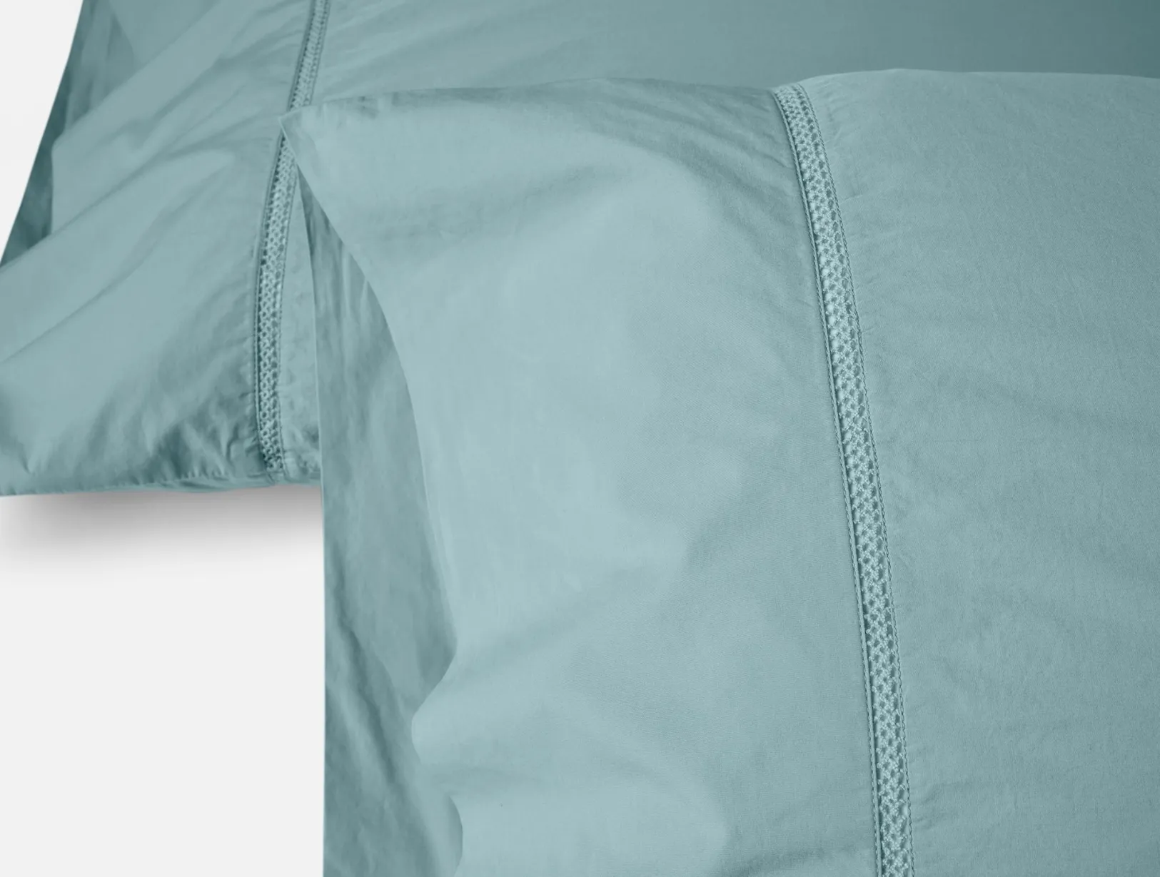 Online Coyuchi Lattice Organic Percale Sheet Set