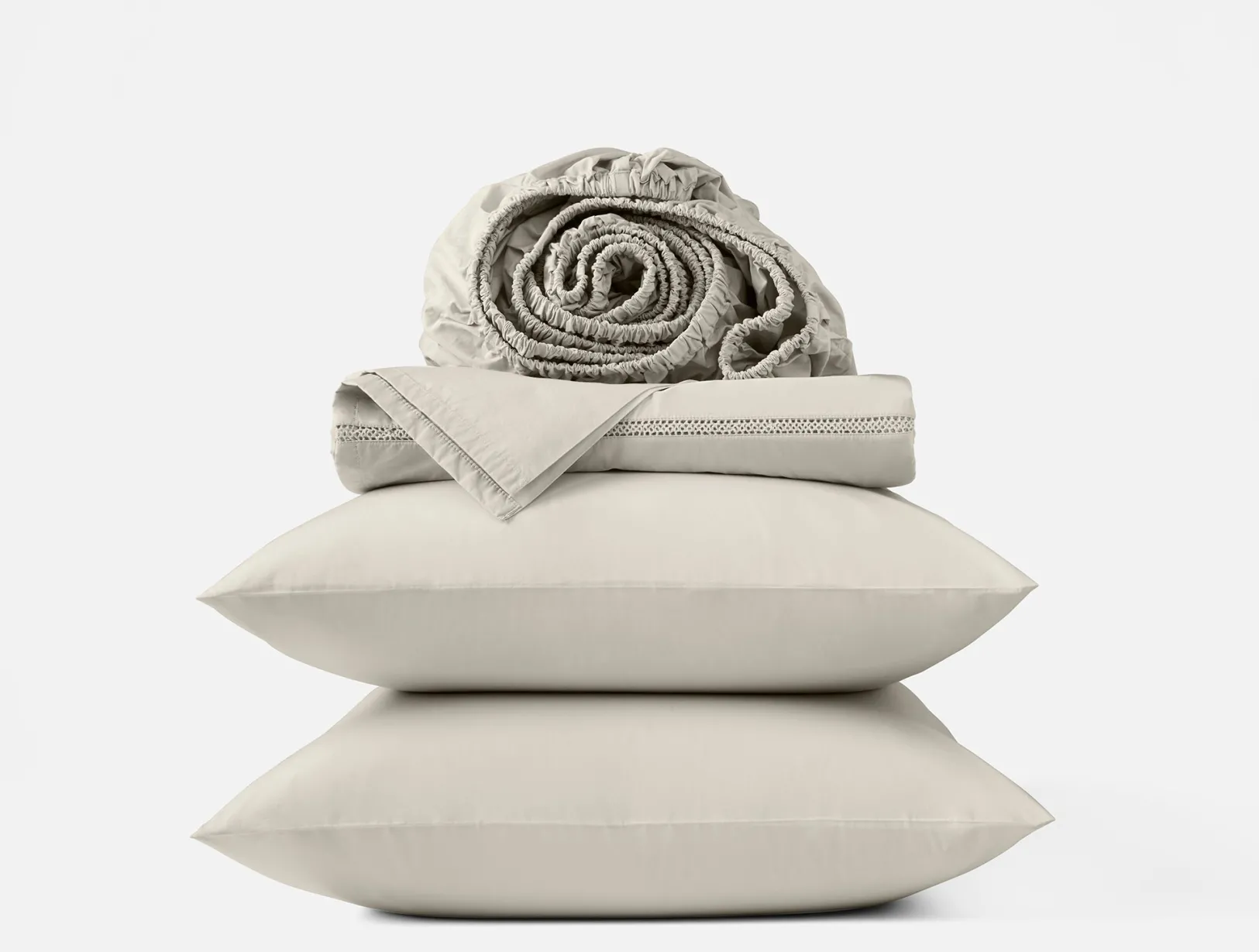 Online Coyuchi Lattice Organic Percale Sheet Set