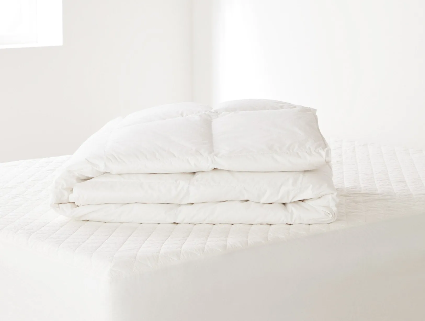 Outlet Coyuchi Lightweight Down Duvet Insert White
