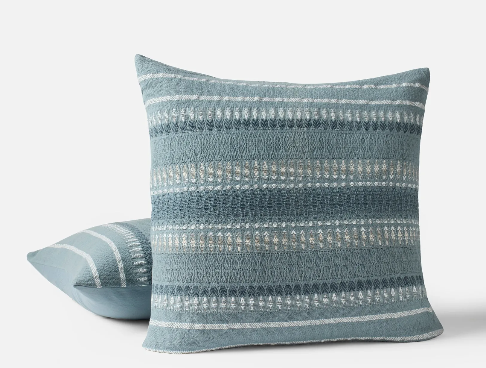 Outlet Coyuchi Lost Coast Decorative Organic Pillow Cover