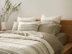 Outlet Coyuchi Lost Coast Organic Duvet Set