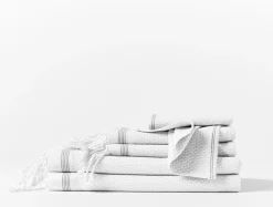 Sale Coyuchi Mediterranean Organic Towels - Set of 6