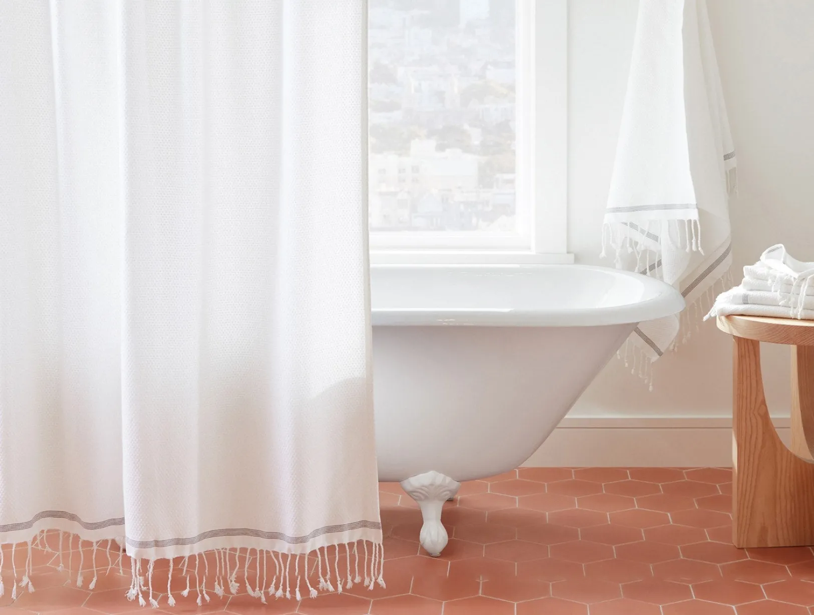 Online Coyuchi Mediterranean Organic Towels