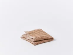 Discount Coyuchi Mediterranean Organic Wash Cloth Coyuchi Cotton w/Rust