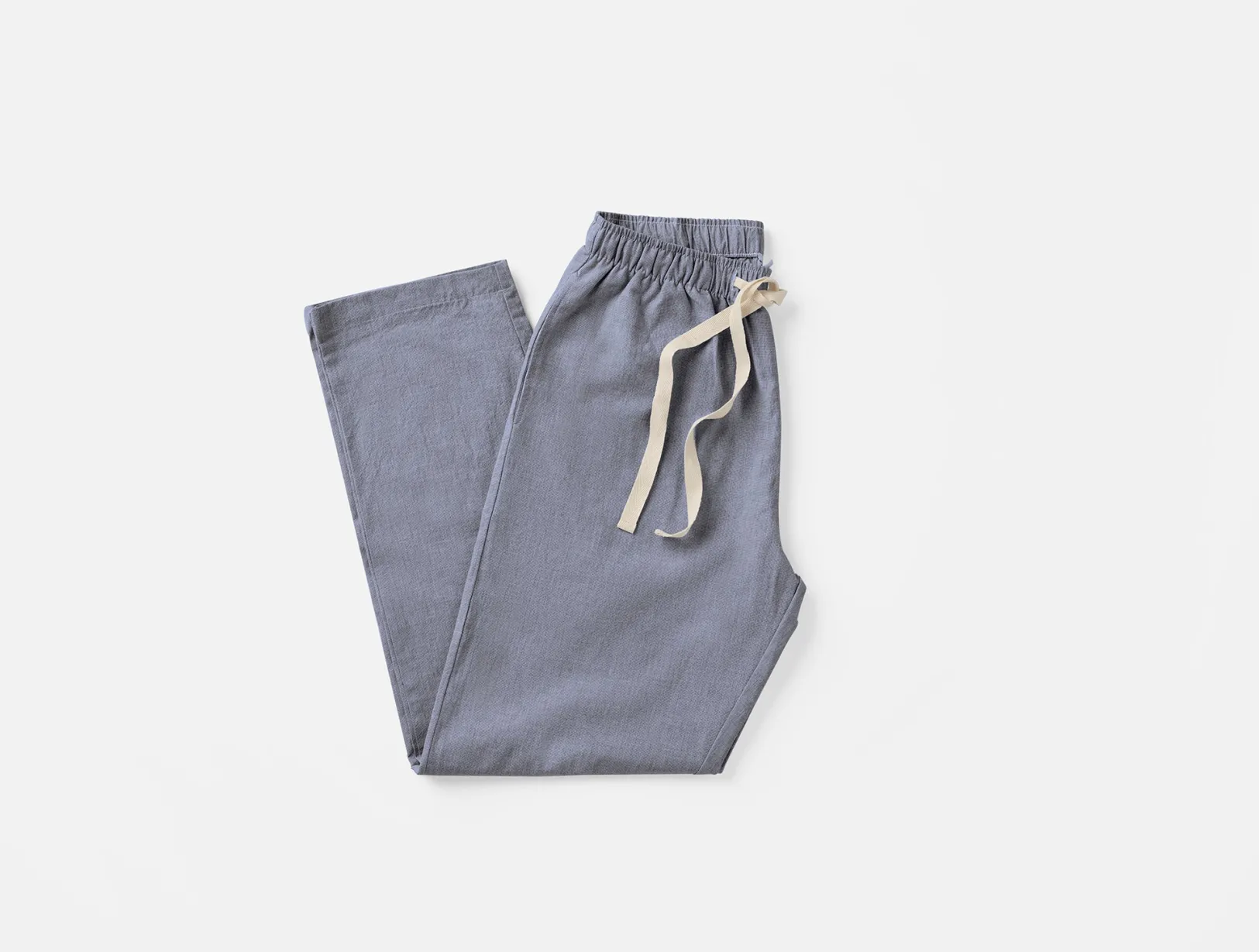 Fashion Coyuchi Men's Organic Crinkled Pajama Pants