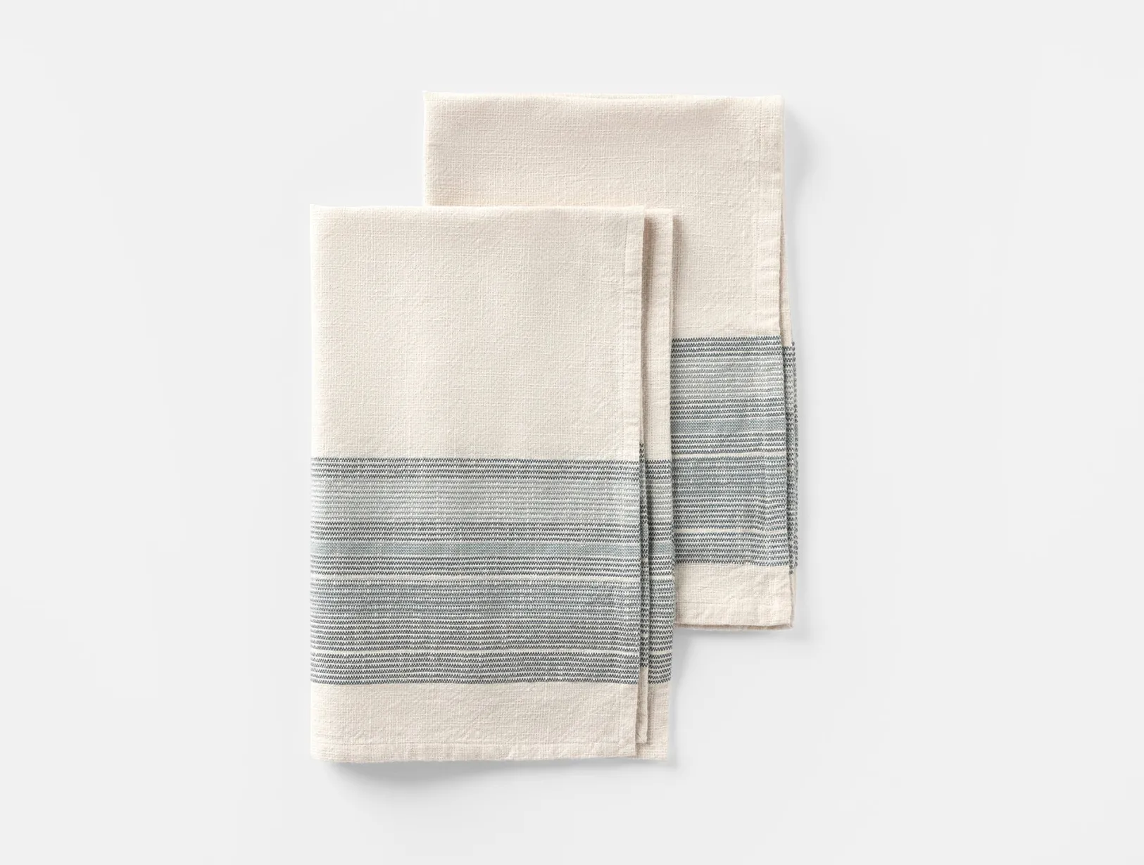Clearance Coyuchi Miraloma Organic Kitchen Towel, Set of 2 Gulf