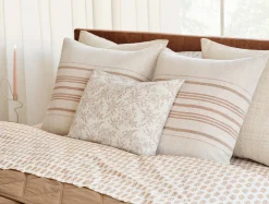 Online Coyuchi Mojave Organic Linen Decorative Pillow Cover