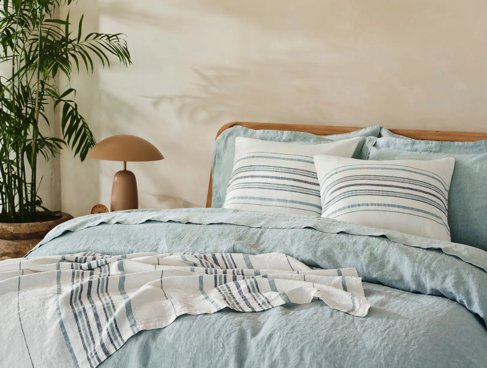 Online Coyuchi Mojave Organic Linen Decorative Pillow Cover
