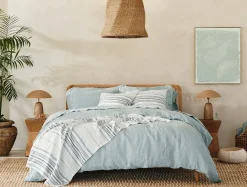 Discount Coyuchi Mojave Organic Linen Throw