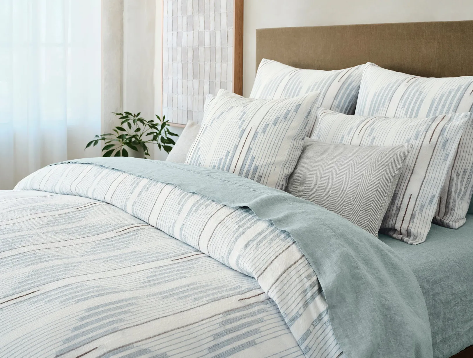 New Coyuchi Morelia Organic Duvet Set