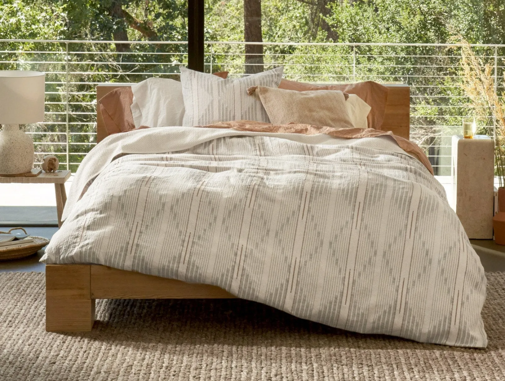 New Coyuchi Morelia Organic Duvet Set