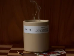 Hot Coyuchi Nette Candle 11 oz. Sunday Chess Ceramic