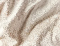 Outlet Coyuchi Noe Organic Sham Undyed w/Ginger
