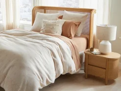 Outlet Coyuchi Noe Organic Sham Undyed w/Ginger