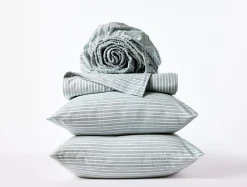 Clearance Coyuchi Organic Crinkled Percale™ Sheet Set