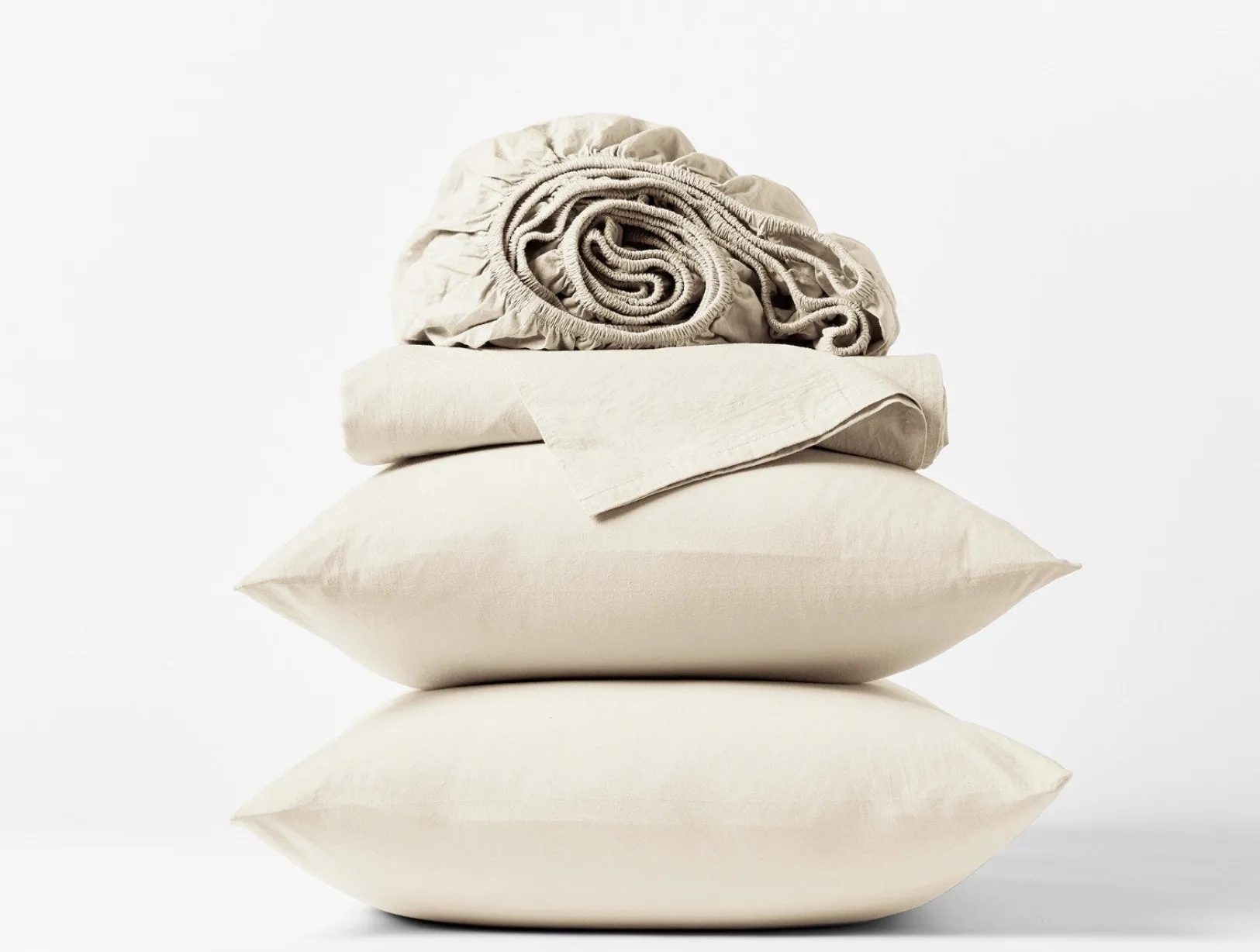 Clearance Coyuchi Organic Crinkled Percale™ Sheet Set