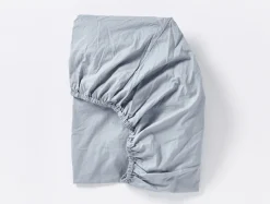 Outlet Coyuchi Organic Crinkled Percale™ Crib Sheet