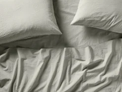 Discount Coyuchi Organic Crinkled Percale™ Fitted Sheet
