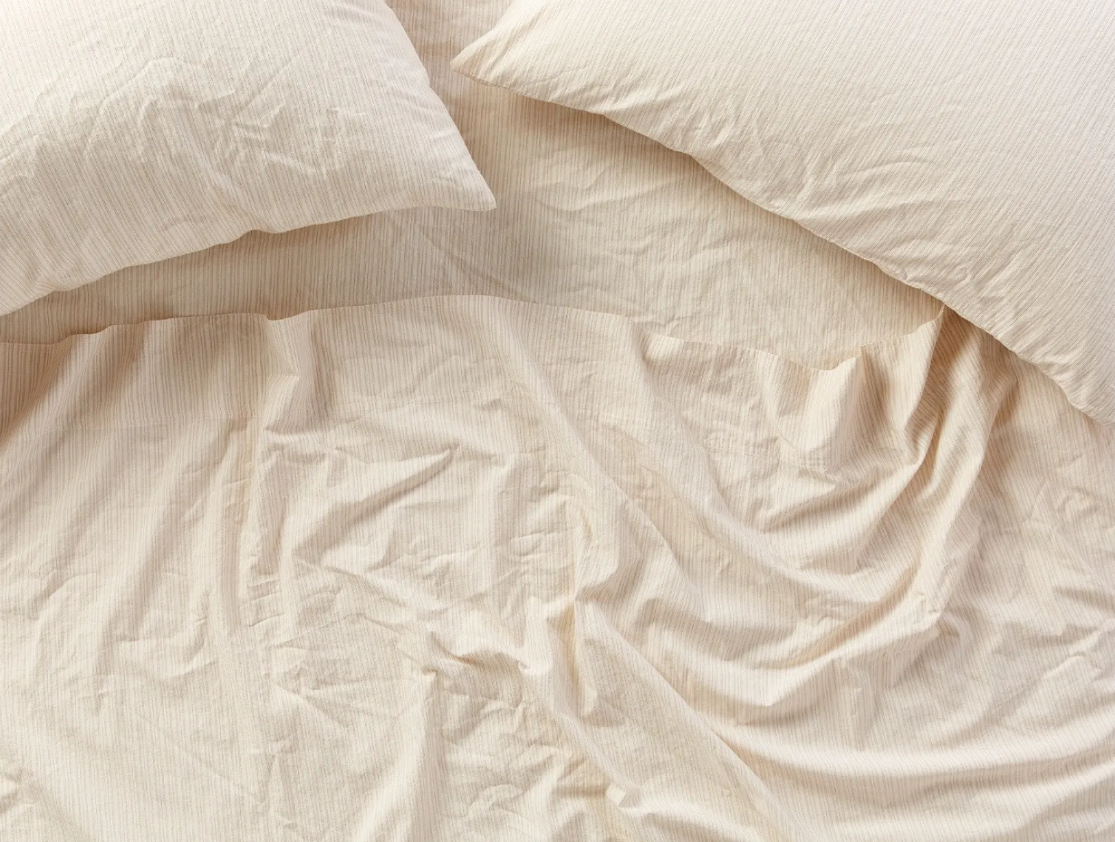 Discount Coyuchi Organic Crinkled Percale™ Fitted Sheet