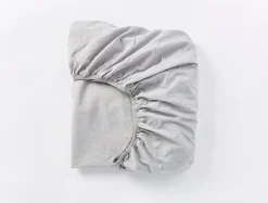 Discount Coyuchi Organic Crinkled Percale™ Fitted Sheet