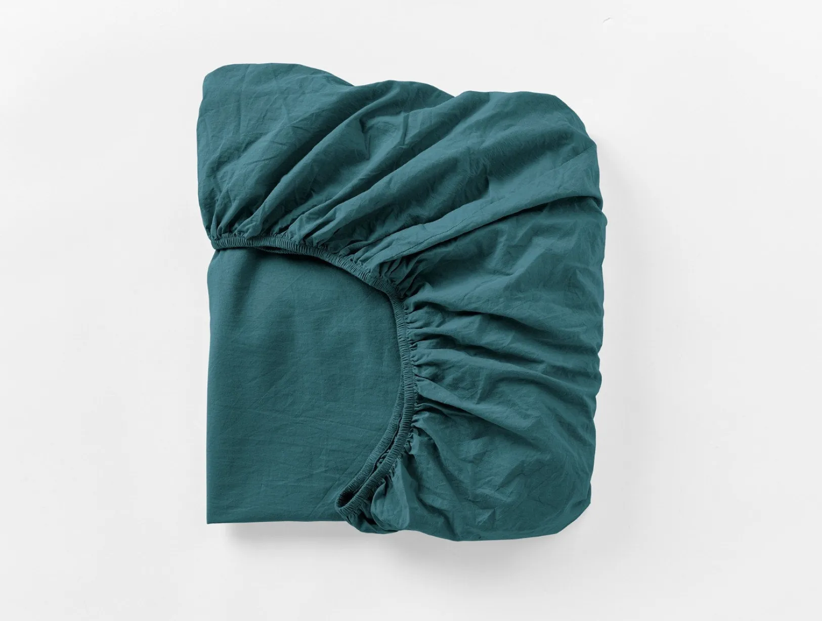 Discount Coyuchi Organic Crinkled Percale™ Fitted Sheet