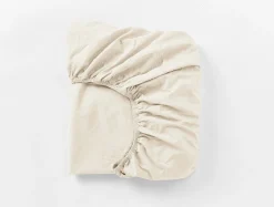 Discount Coyuchi Organic Crinkled Percale™ Fitted Sheet