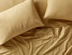 Discount Coyuchi Organic Crinkled Percale™ Fitted Sheet