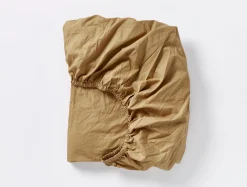 Discount Coyuchi Organic Crinkled Percale™ Fitted Sheet
