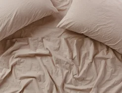 Discount Coyuchi Organic Crinkled Percale™ Fitted Sheet