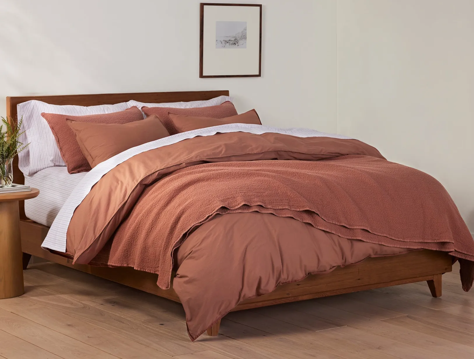 Fashion Coyuchi Organic Crinkled Percale™️ Duvet Cover