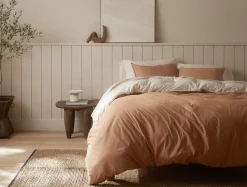 Fashion Coyuchi Organic Crinkled Percale™️ Duvet Cover