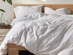 Sale Coyuchi Organic Crinkled Percale™ Pillowcases