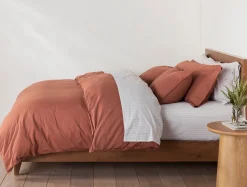 Fashion Coyuchi Organic Crinkled Percale™ Fitted Sheet