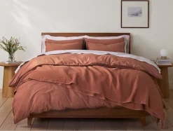Fashion Coyuchi Organic Crinkled Percale™ Fitted Sheet