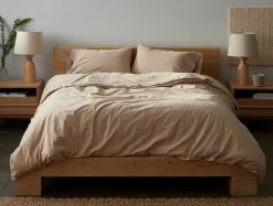 New Coyuchi Organic Crinkled Percale™ Duvet Set