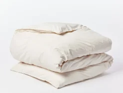 New Coyuchi Organic Crinkled Percale™ Duvet Set