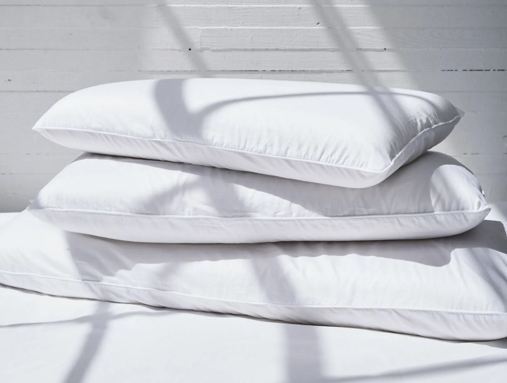 New Coyuchi Organic Latex Molded Pillow Alpine White