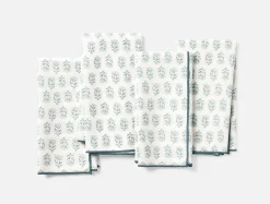 Clearance Coyuchi Organic Print Percale Napkins, Set of 4