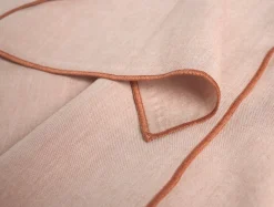Fashion Coyuchi Organic Print Percale Napkins, Set of 4 Praline Chambray