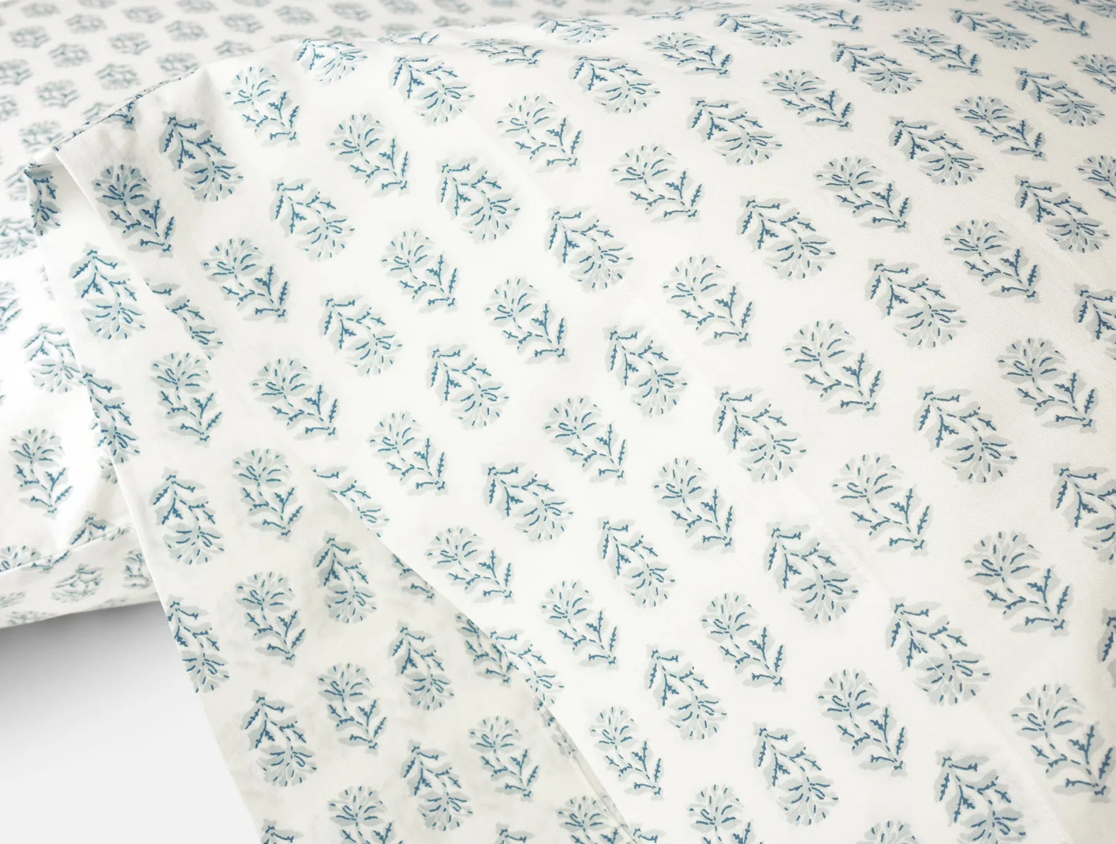 New Coyuchi Organic Print Percale Pillowcases