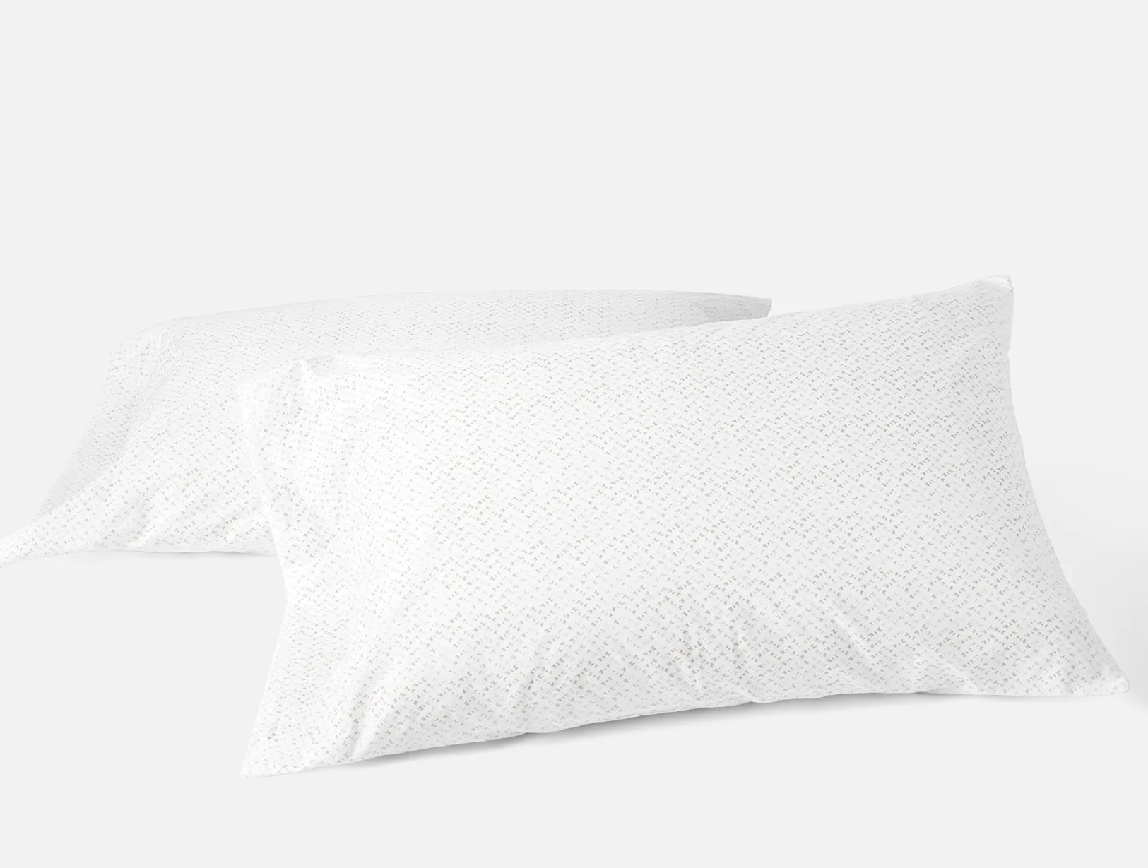 New Coyuchi Organic Print Percale Pillowcases