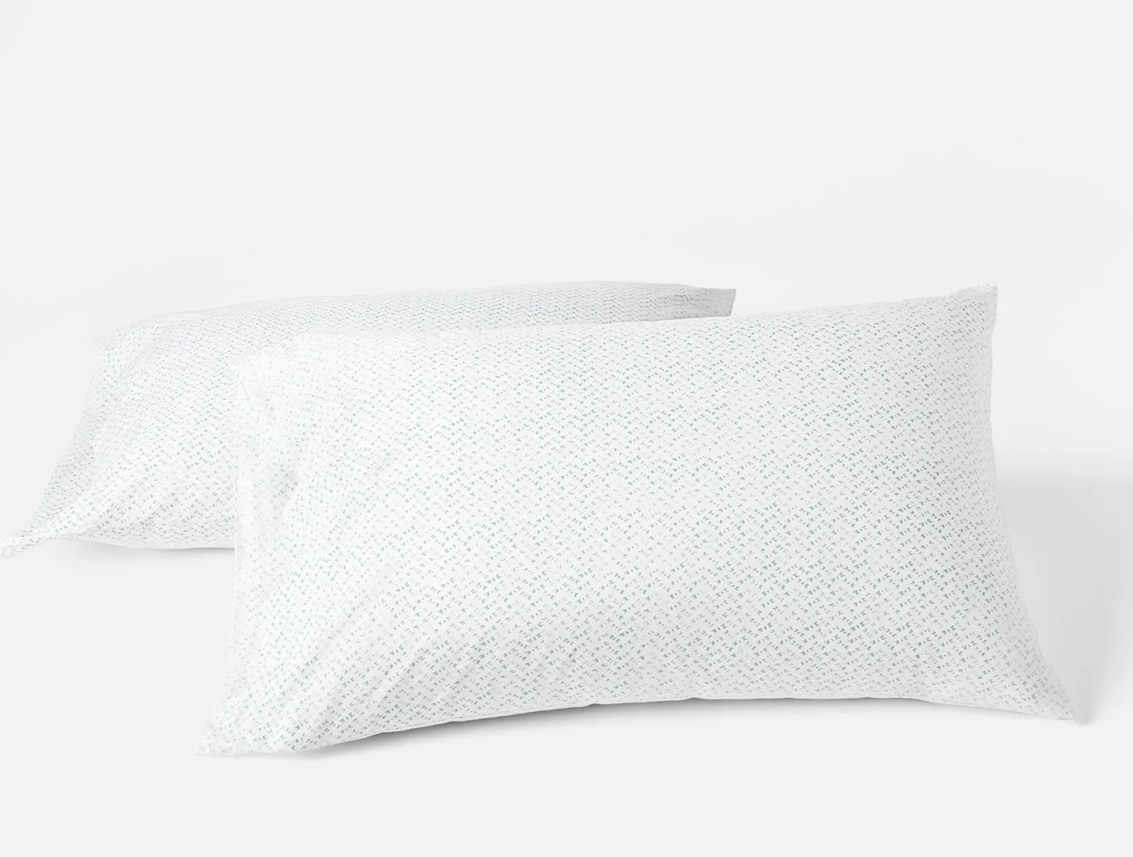 New Coyuchi Organic Print Percale Pillowcases