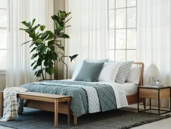 New Coyuchi Organic Print Percale Pillowcases